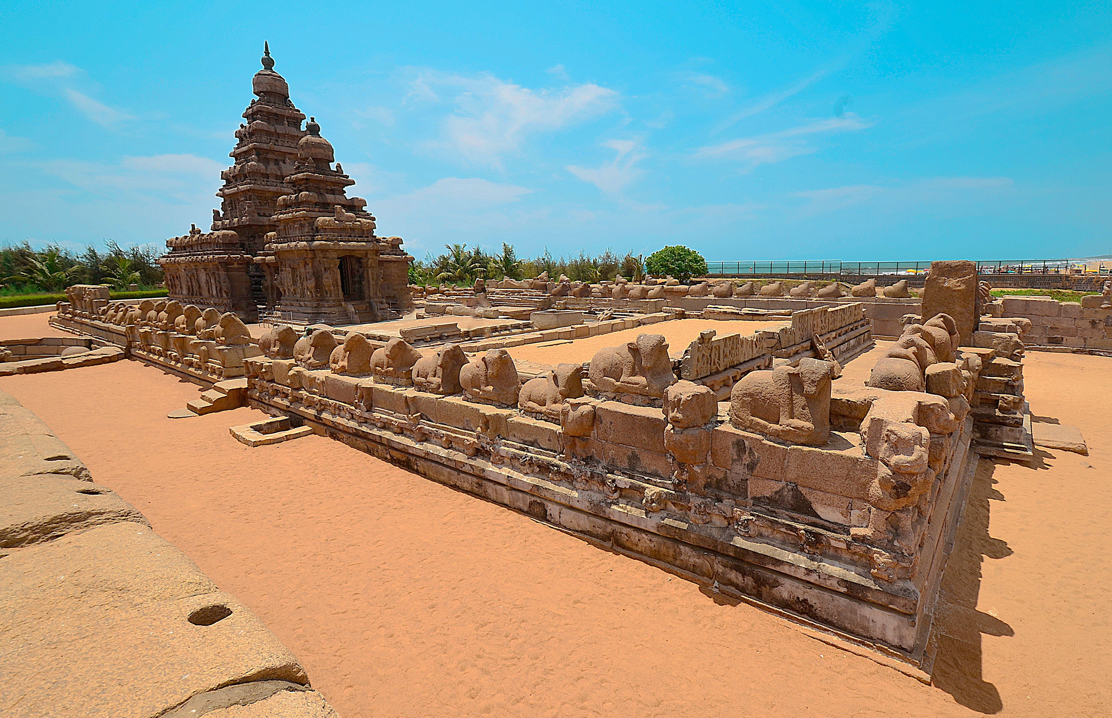 Group Of Monuments  At Mahabalipuram